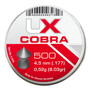 Diabolo Cobra 4.5 mm Umarex® / 500 ks