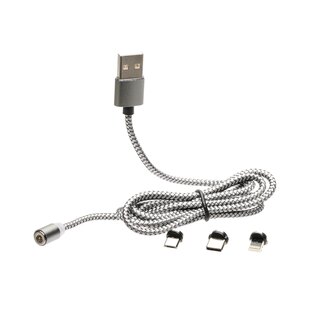Magnetický USB kabel 3v1 Powertac®