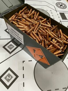 Náboje FMJ GetLoad® / 7,62 x 39, 900 ks + Box Ammo NATO