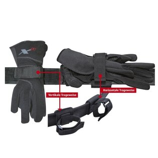 Opaskový držák na rukavice COP® velký pro vertikální nošení