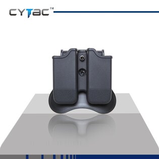 Pouzdro na pistolový zásobník dvojité Cytac® Glock - černé