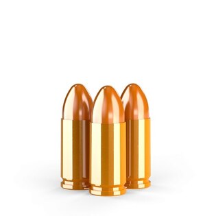 Přebíjené náboje FMJ Standard GetLoad® / 9 mm Luger / 8 g - 124 grs / 100 ks