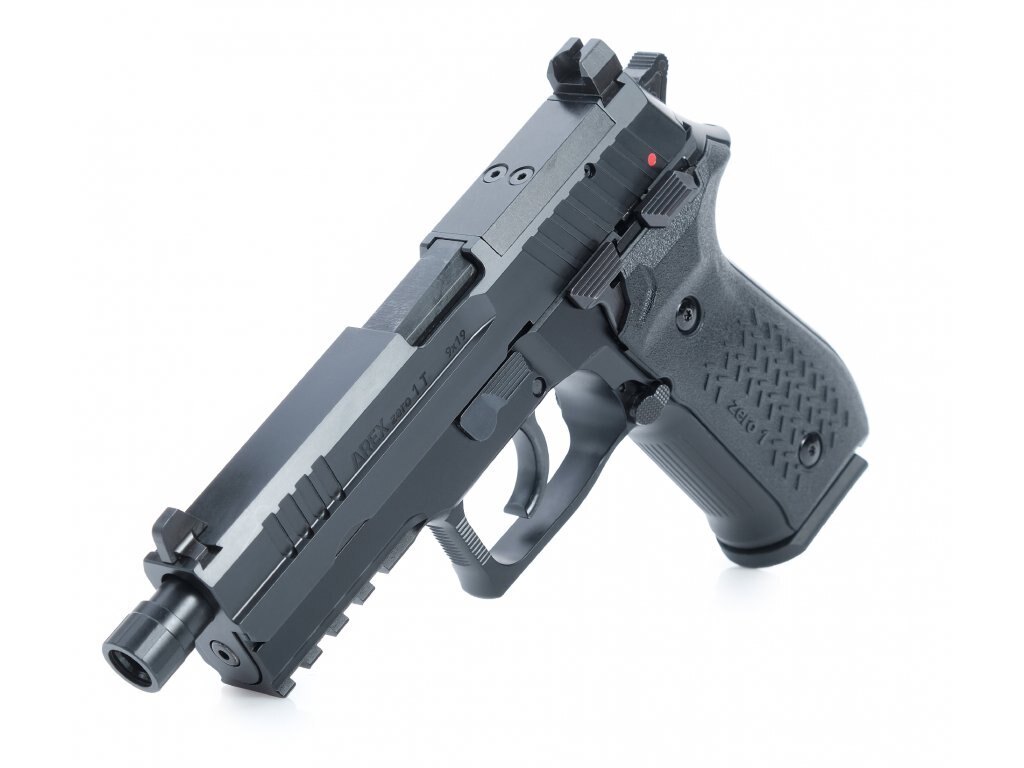 Samonabíjecí pistole Zero 1 Tactical S / ráže 9x19 Arex®, rozšířené tlačítko zásobníku