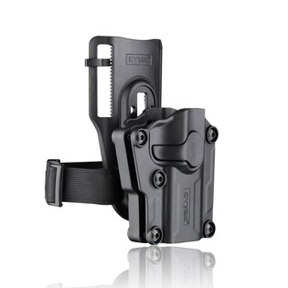 Univerzální pistolové pouzdro Mega-Fit Cytac® / snížená platforma